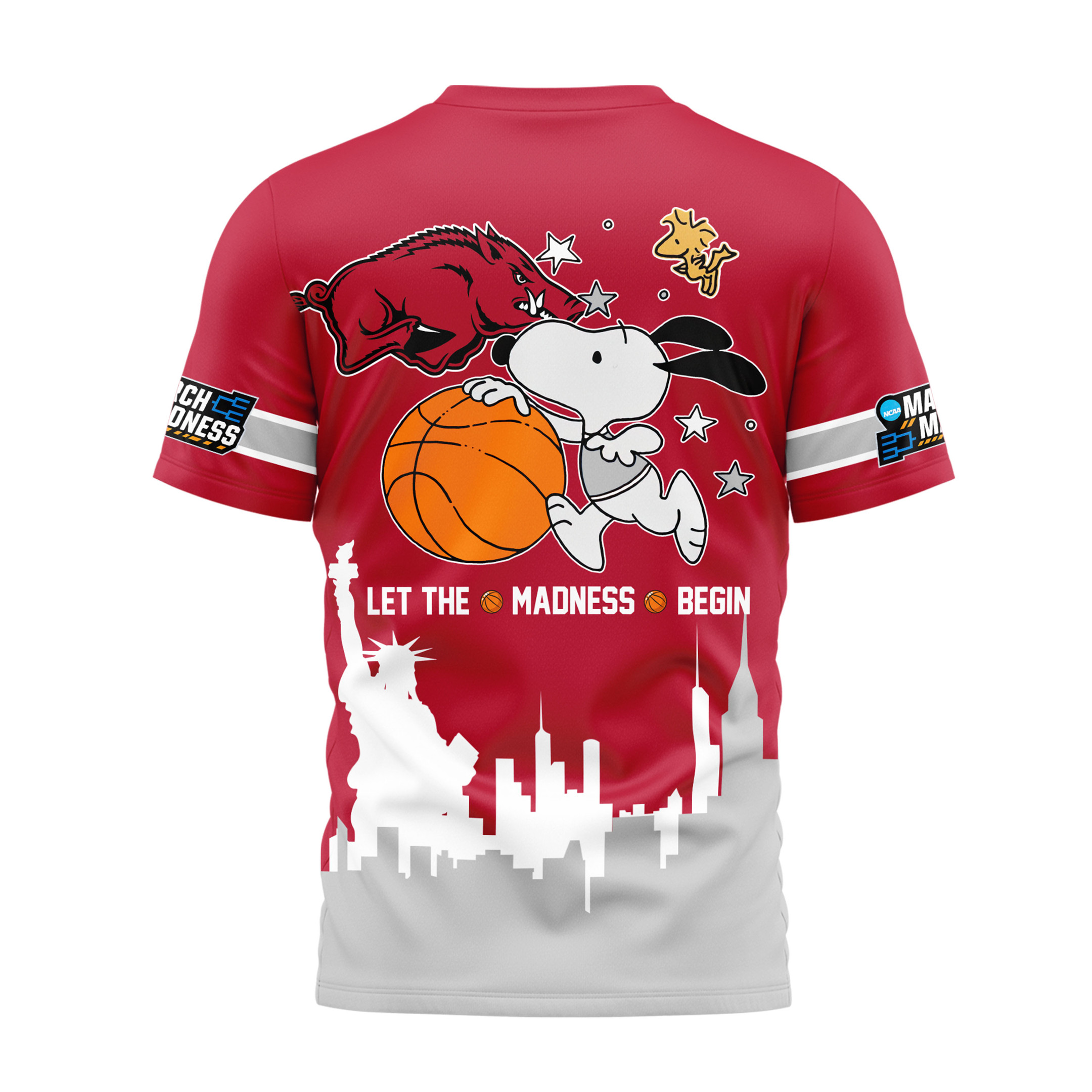Arkansas Razorbacks | Premium NCAA March Madness 3D Shirt - Image 3