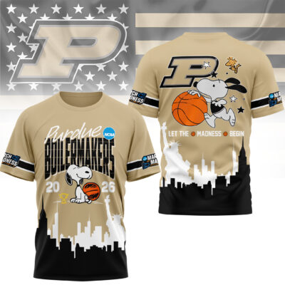 Purdue Boilermakers | Premium NCAA March Madness 3D Shirt - M