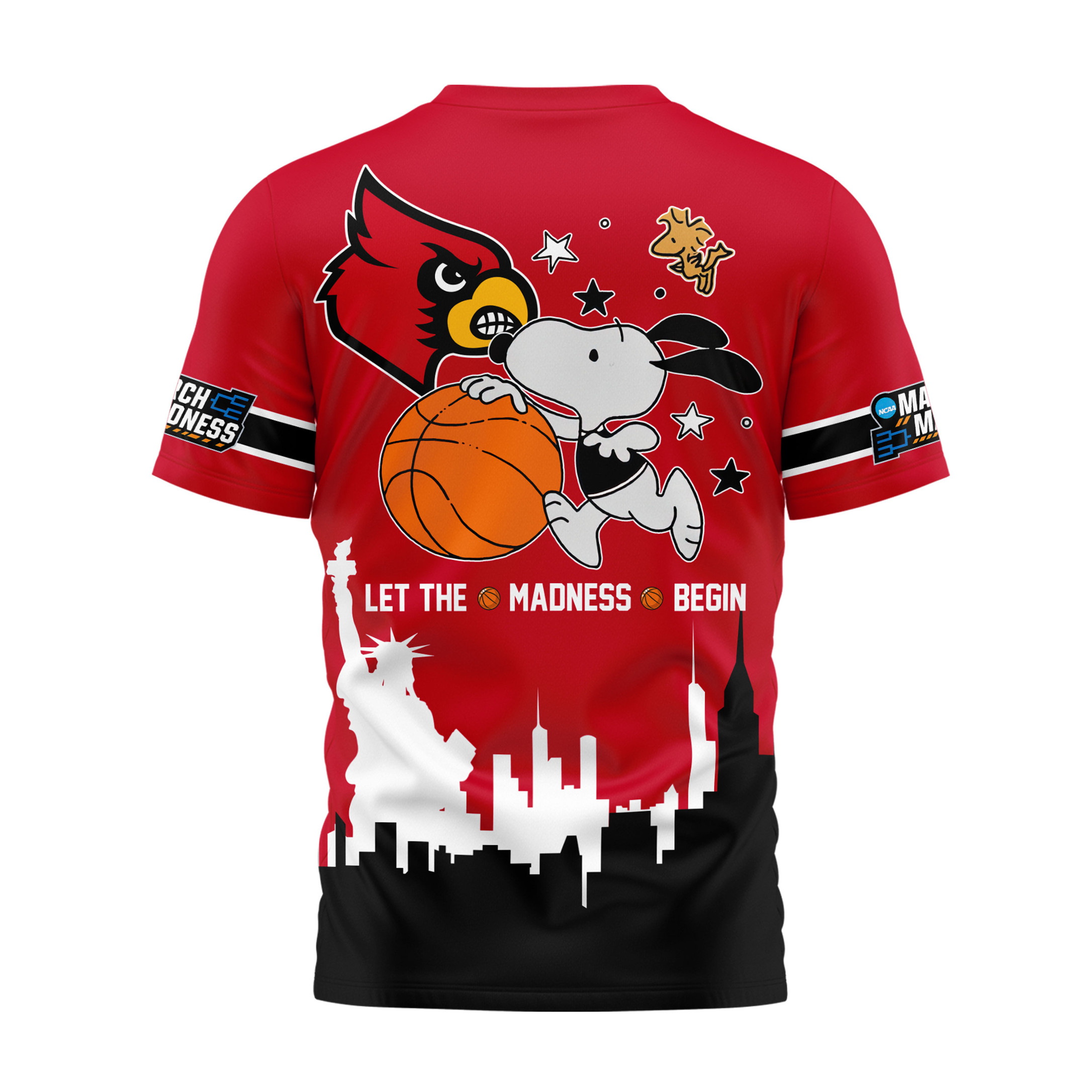 Louisville Cardinals | Premium NCAA March Madness 3D Shirt - Image 3