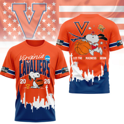 Virginia Cavaliers | Premium NCAA March Madness 3D Shirt - S