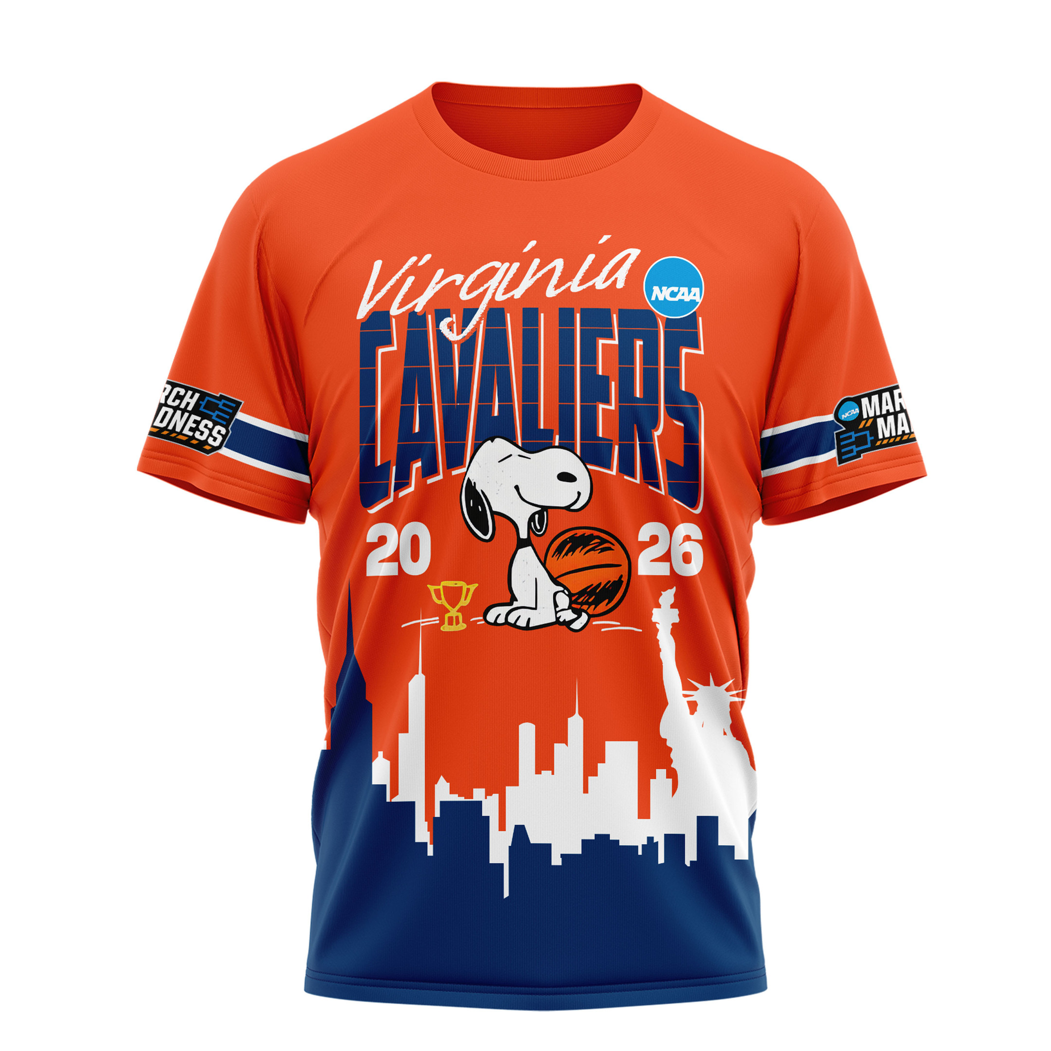 Virginia Cavaliers | Premium NCAA March Madness 3D Shirt - Image 2