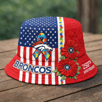 Alternative view of Cleveland Browns | Premium NFL Autism 250th Anniversary Bucket Hat