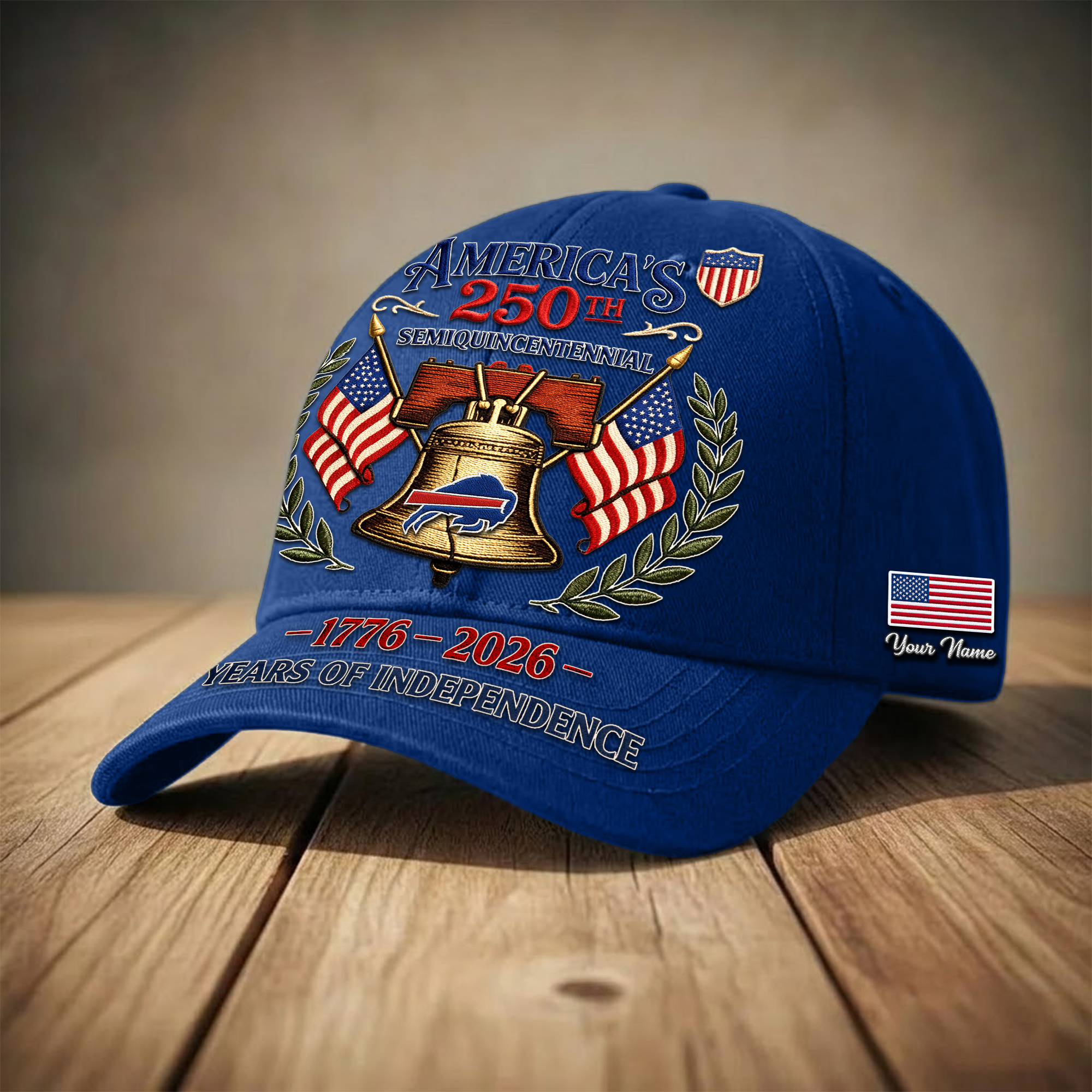 Buffalo Bills | Premium NFL 1776-2026 Years Of Independence Classic Cap - Image 2