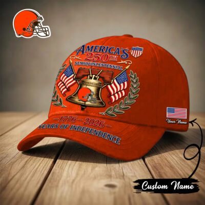 Cleveland Browns | Premium NFL 1776-2026 Years Of Independence Classic Cap