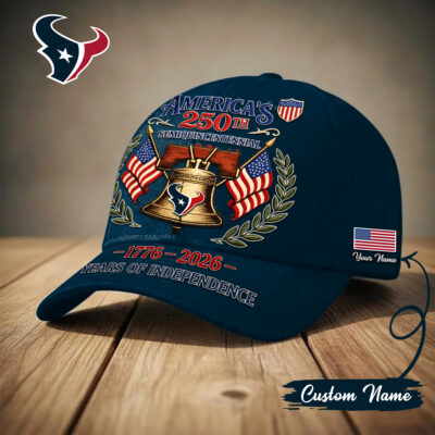 Houston Texans | Premium NFL 1776-2026 Years Of Independence Classic Cap
