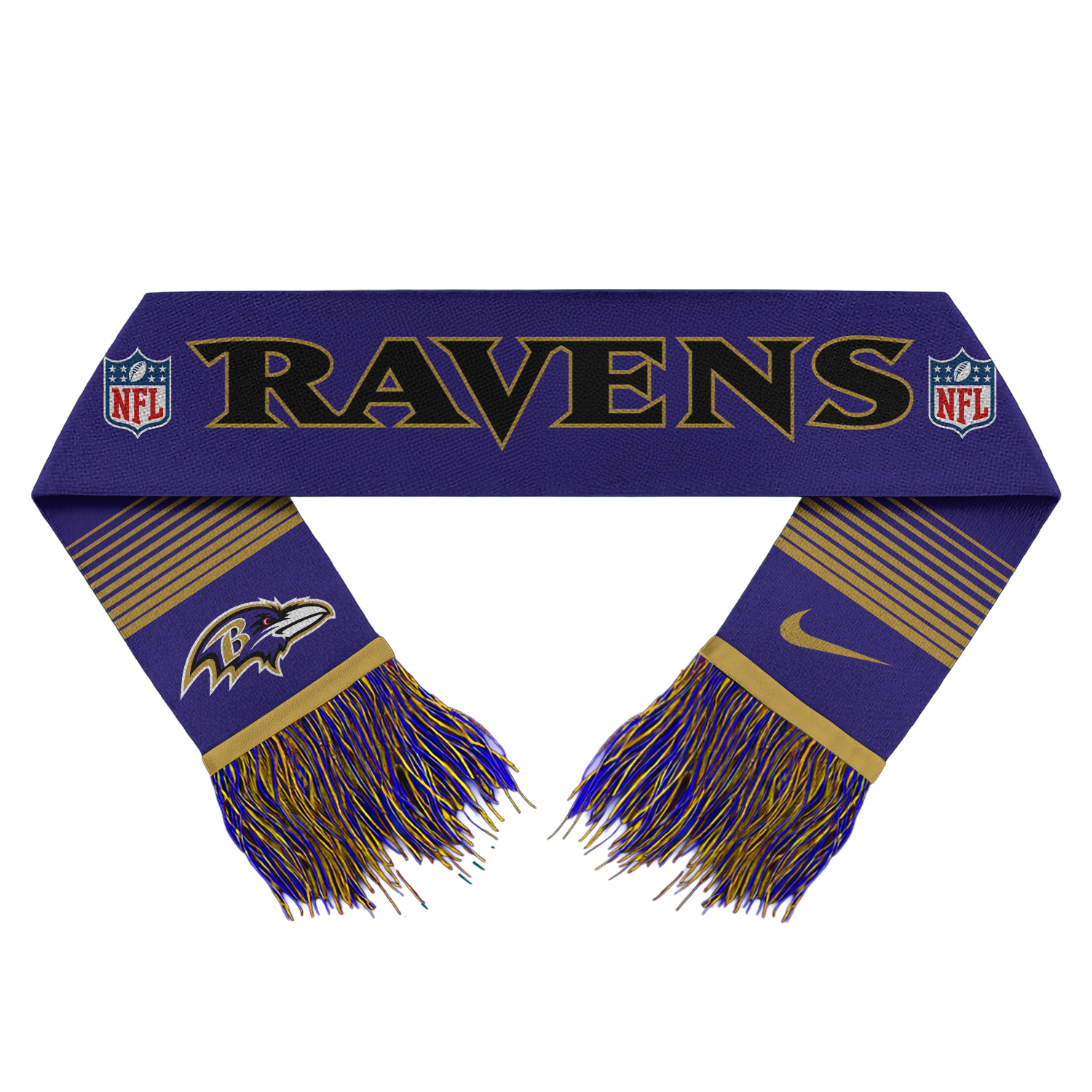 Baltimore Ravens | Premium NFL Game Day Scarf - Image 2