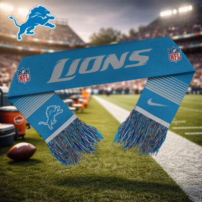 Detroit Lions | Premium NFL Game Day Scarf - 115cm