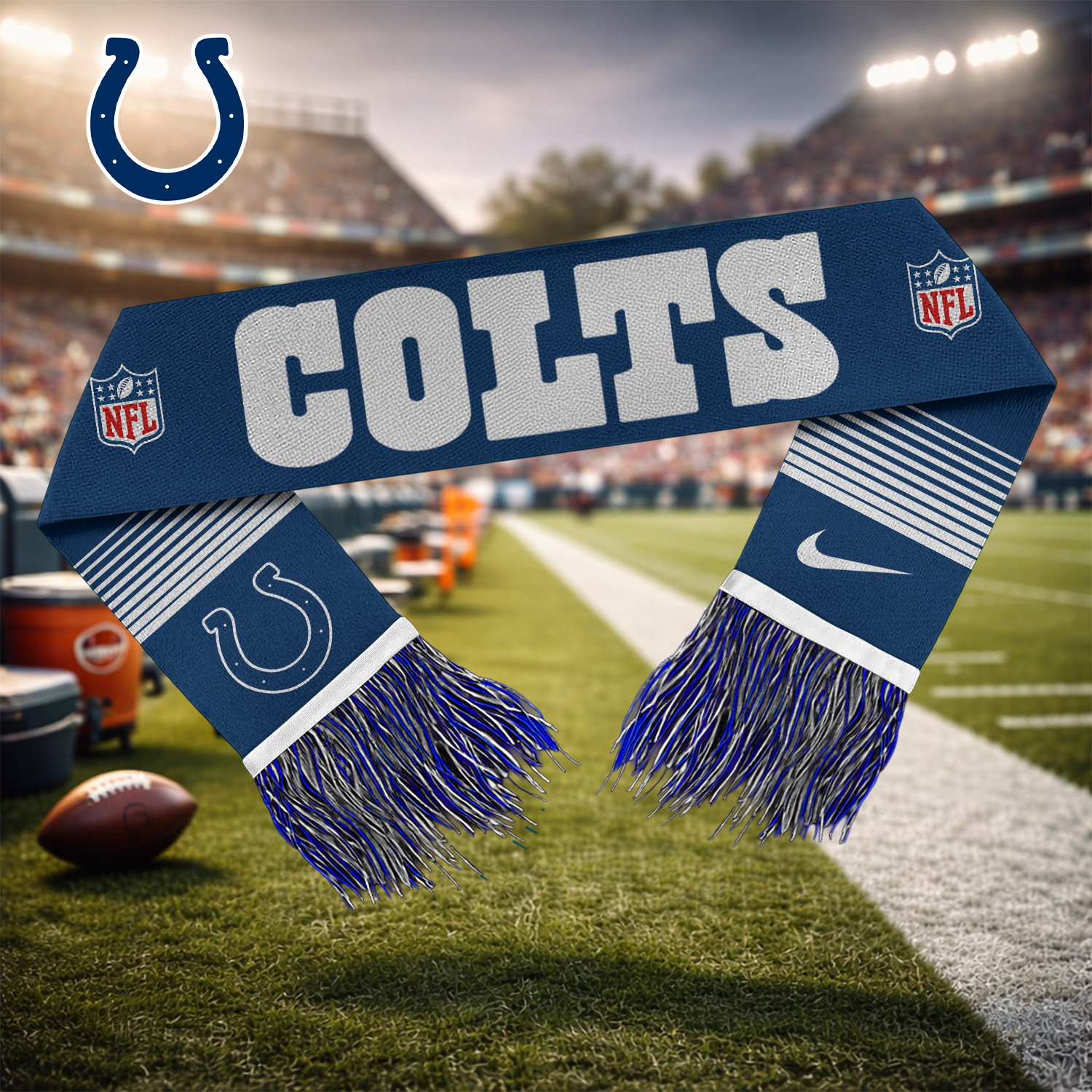 Indianapolis Colts | Premium NFL Game Day Scarf