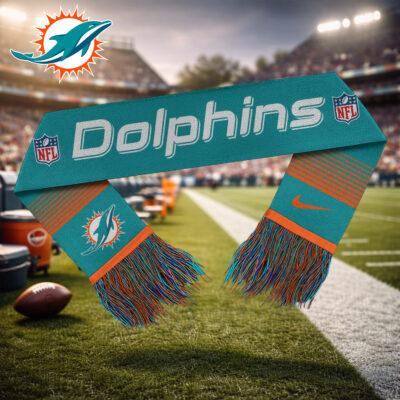 Miami Dolphins | Premium NFL Game Day Scarf - 115cm