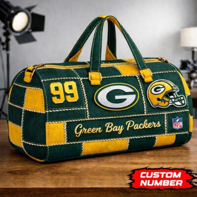 Green Bay Packers | Premium NFL Game Day Quilted Duffle Bag