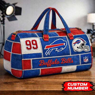 Buffalo Bills | Premium NFL Game Day Quilted Duffle Bag
