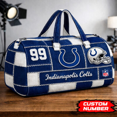 Indianapolis Colts | Premium NFL Game Day Quilted Duffle Bag