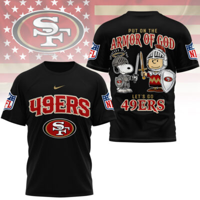 San Francisco 49ers | Premium NFL Armor of God 3D Shirt