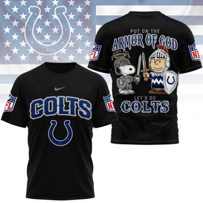 Indianapolis Colts | Premium NFL Armor of God 3D Shirt
