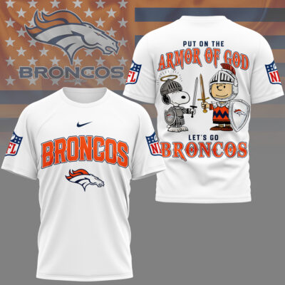 Denver Broncos | Premium NFL Armor of God 3D Shirt