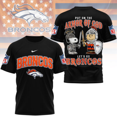 Denver Broncos | Premium NFL Armor of God 3D Shirt
