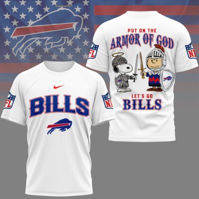 Buffalo Bills | Premium NFL Armor of God 3D Shirt