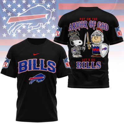 Buffalo Bills | Premium NFL Armor of God 3D Shirt