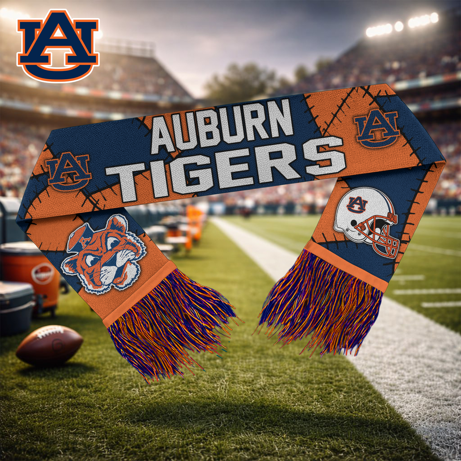 Auburn Tigers | Premium NCAA Game Day Scarf