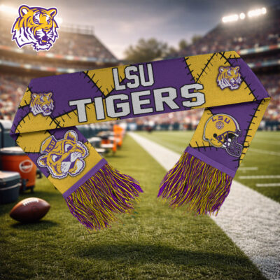 LSU Tigers | Premium NCAA Game Day Scarf