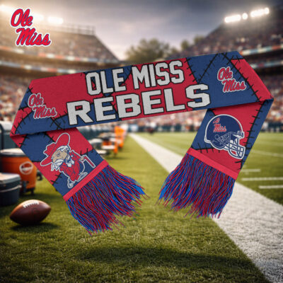 Ole Miss Rebels | Premium NCAA Game Day Scarf - 115cm