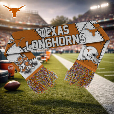 Texas Longhorns | Premium NCAA Game Day Scarf - 150cm