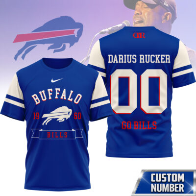 Buffalo Bills | Premium NFL Darius Rucker Fan 3D Shirt