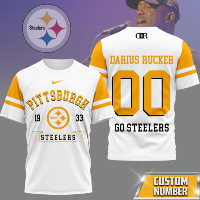 Pittsburgh Steelers | Premium NFL Darius Rucker Fan 3D Shirt