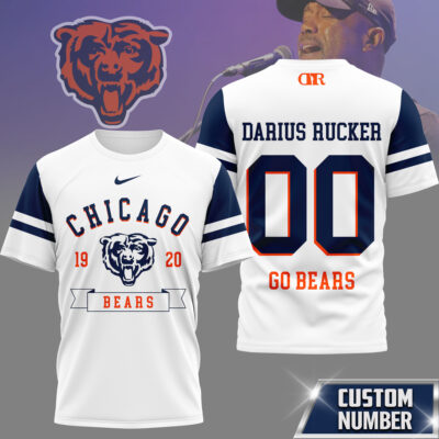 Chicago Bears | Premium NFL Darius Rucker Fan 3D Shirt