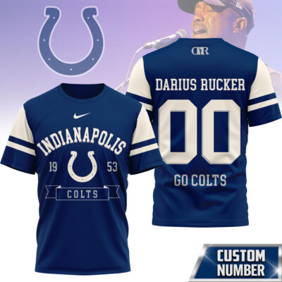 Indianapolis Colts | Premium NFL Darius Rucker Fan 3D Shirt