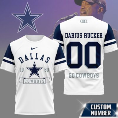 Dallas Cowboys | Premium NFL Darius Rucker Fan 3D Shirt