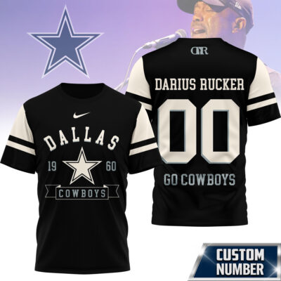 Dallas Cowboys | Premium NFL Darius Rucker Fan 3D Shirt