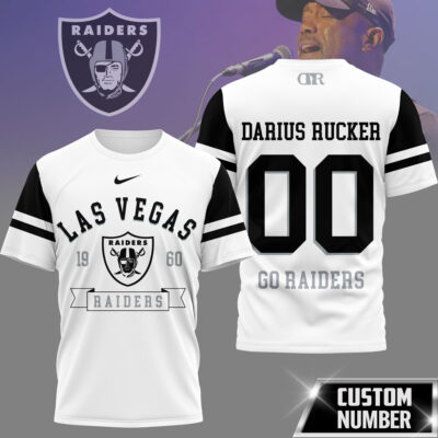 Las Vegas Raiders | Premium NFL Darius Rucker Fan 3D Shirt