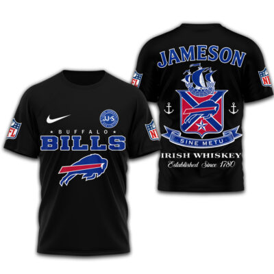 Buffalo Bills | Premium NFL Jameson Irish Whiskey 3D Shirt
