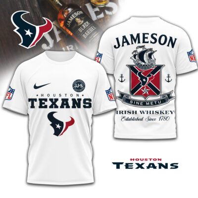 Houston Texans | Premium NFL Jameson Irish Whiskey 3D Shirt