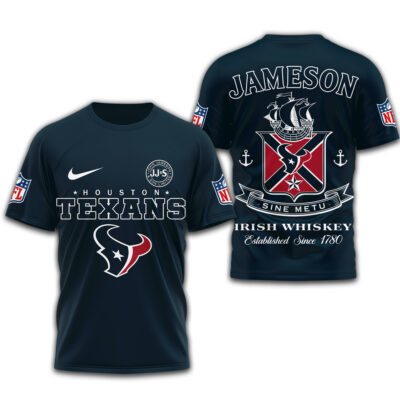 Houston Texans | Premium NFL Jameson Irish Whiskey 3D Shirt