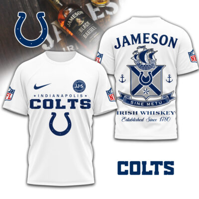 Indianapolis Colts | Premium NFL Jameson Irish Whiskey 3D Shirt