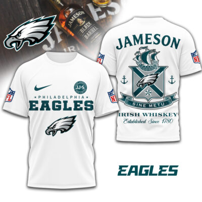 Philadelphia Eagles | Premium NFL Jameson Irish Whiskey 3D Shirt