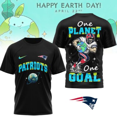 New England Patriots | Premium NFL x Earth Day 3D Shirt