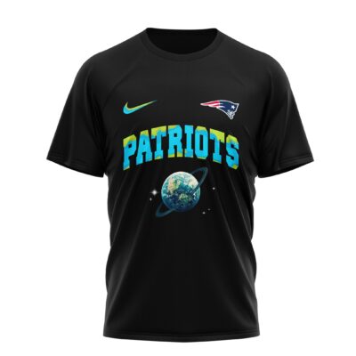 Alternative view of New England Patriots | Premium NFL x Earth Day 3D Shirt