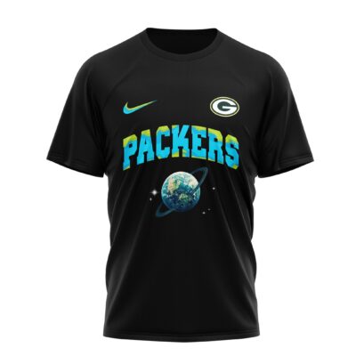 Alternative view of Green Bay Packers | Premium NFL x Earth Day 3D Shirt
