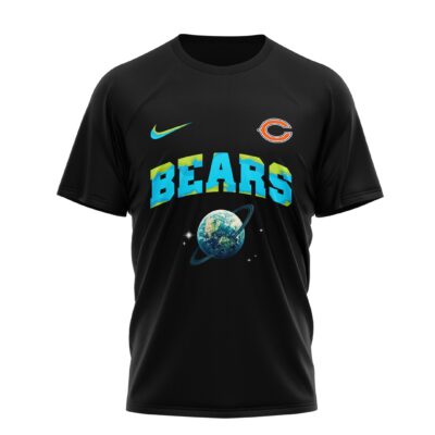Alternative view of Chicago Bears | Premium NFL x Earth Day 3D Shirt