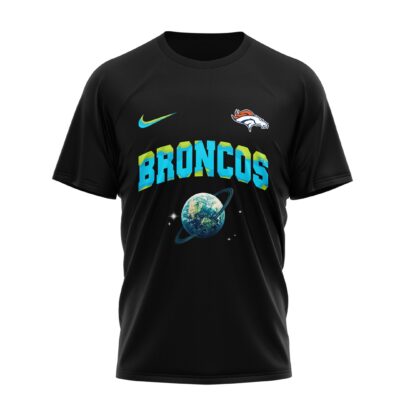 Alternative view of Denver Broncos | Premium NFL x Earth Day 3D Shirt