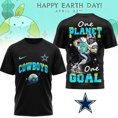 Dallas Cowboys | Premium NFL x Earth Day 3D Shirt
