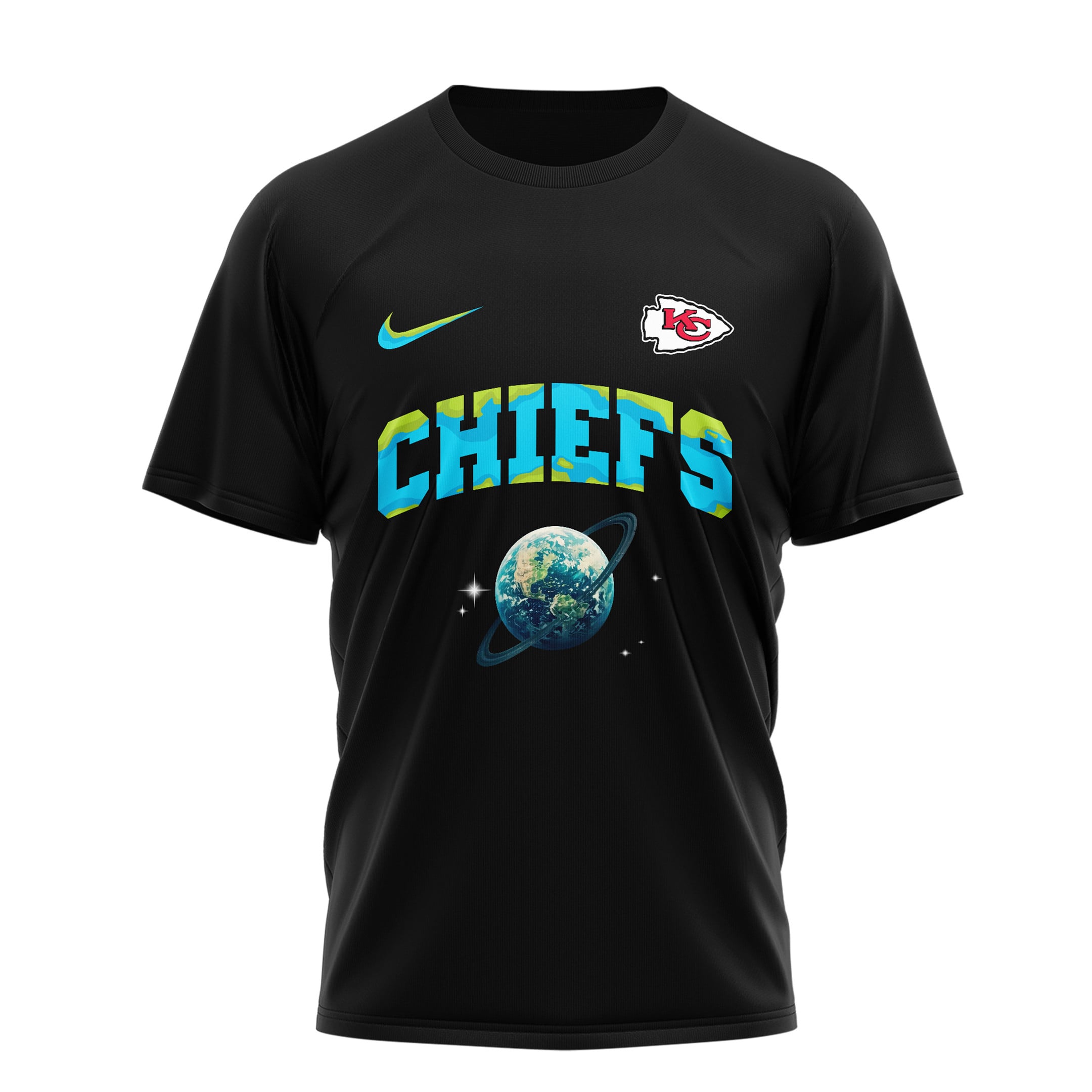 Kansas City Chiefs | Premium NFL x Earth Day 3D Shirt - Image 2