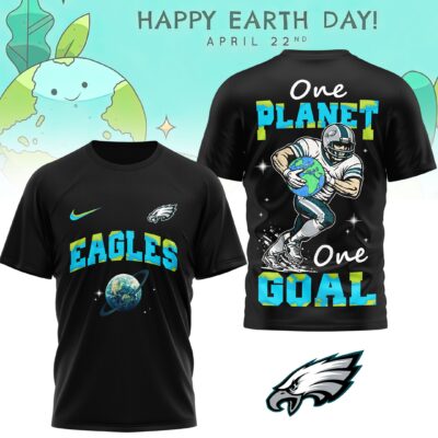 Philadelphia Eagles | Premium NFL x Earth Day 3D Shirt