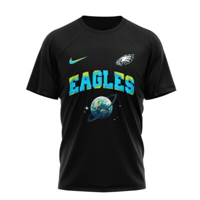 Alternative view of Philadelphia Eagles | Premium NFL x Earth Day 3D Shirt