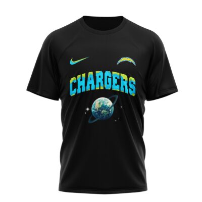 Alternative view of Los Angeles Chargers | Premium NFL x Earth Day 3D Shirt