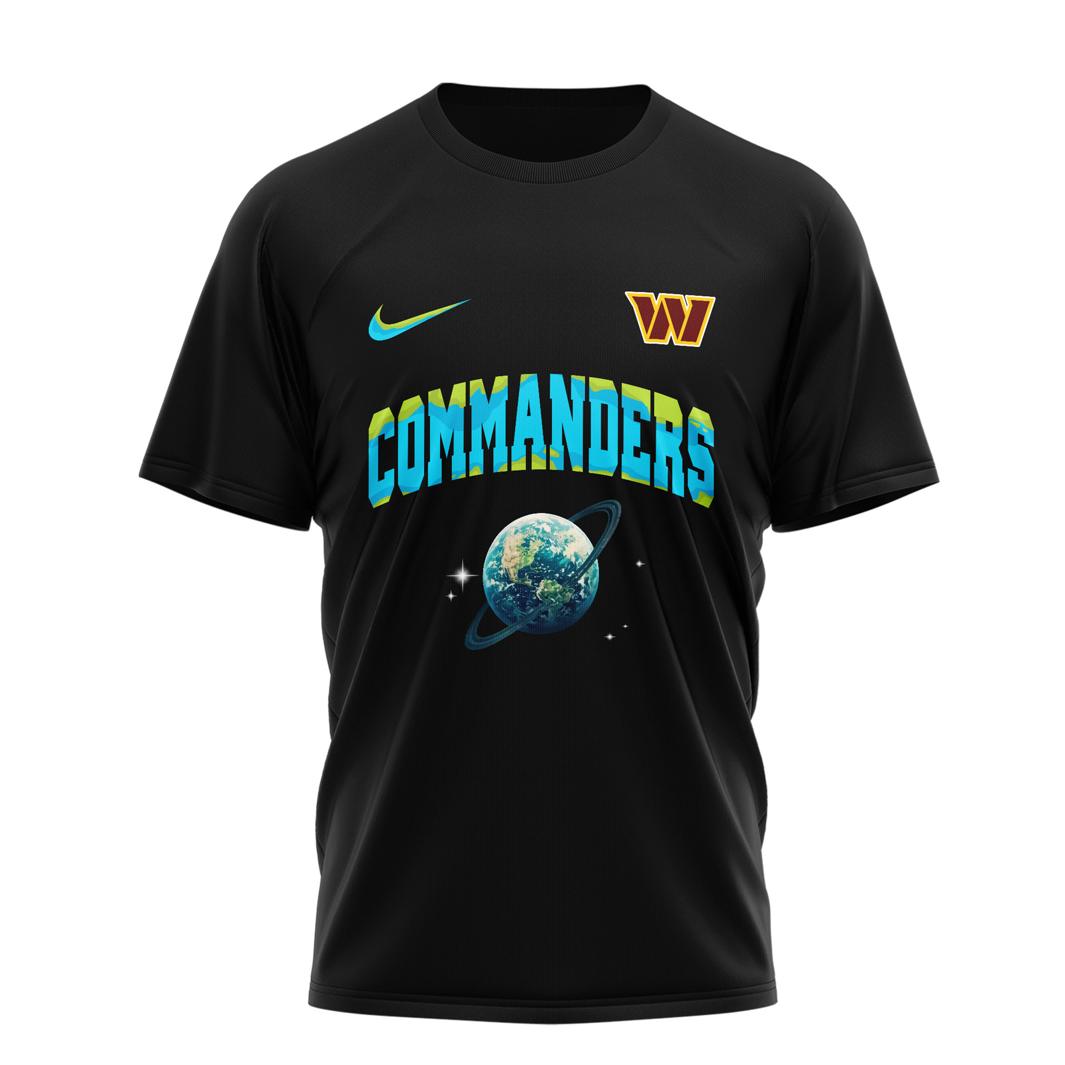 Washington Commanders | Premium NFL x Earth Day 3D Shirt - Image 2
