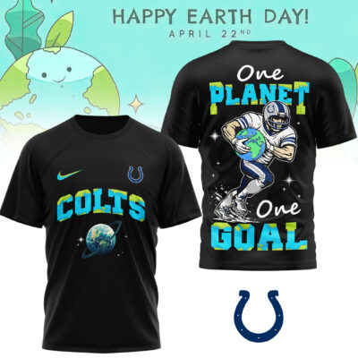 Indianapolis Colts | Premium NFL x Earth Day 3D Shirt